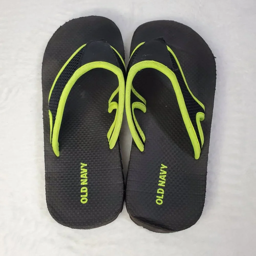 Old Navy Flip Flops Kids Youth Size 3/4